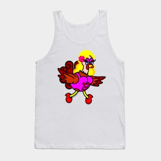 Thanksgiving Turkey Tracy Tank Top